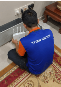 Router Setup · Taman Universiti